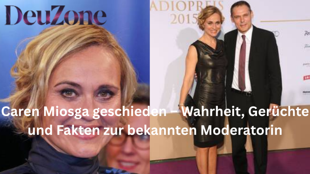 Caren Miosga geschieden