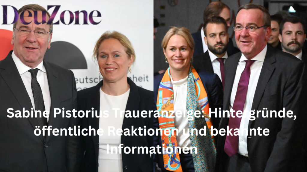 Sabine Pistorius Traueranzeige